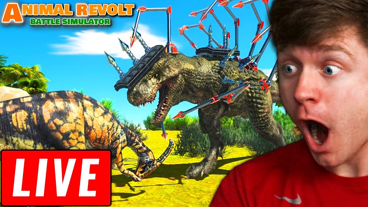🔴 CAPI PLAYS ANIMAL REVOLT BATTLE SIMULATOR!