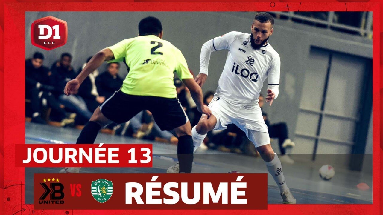 J13 : KB United - Sporting Paris (2-3)