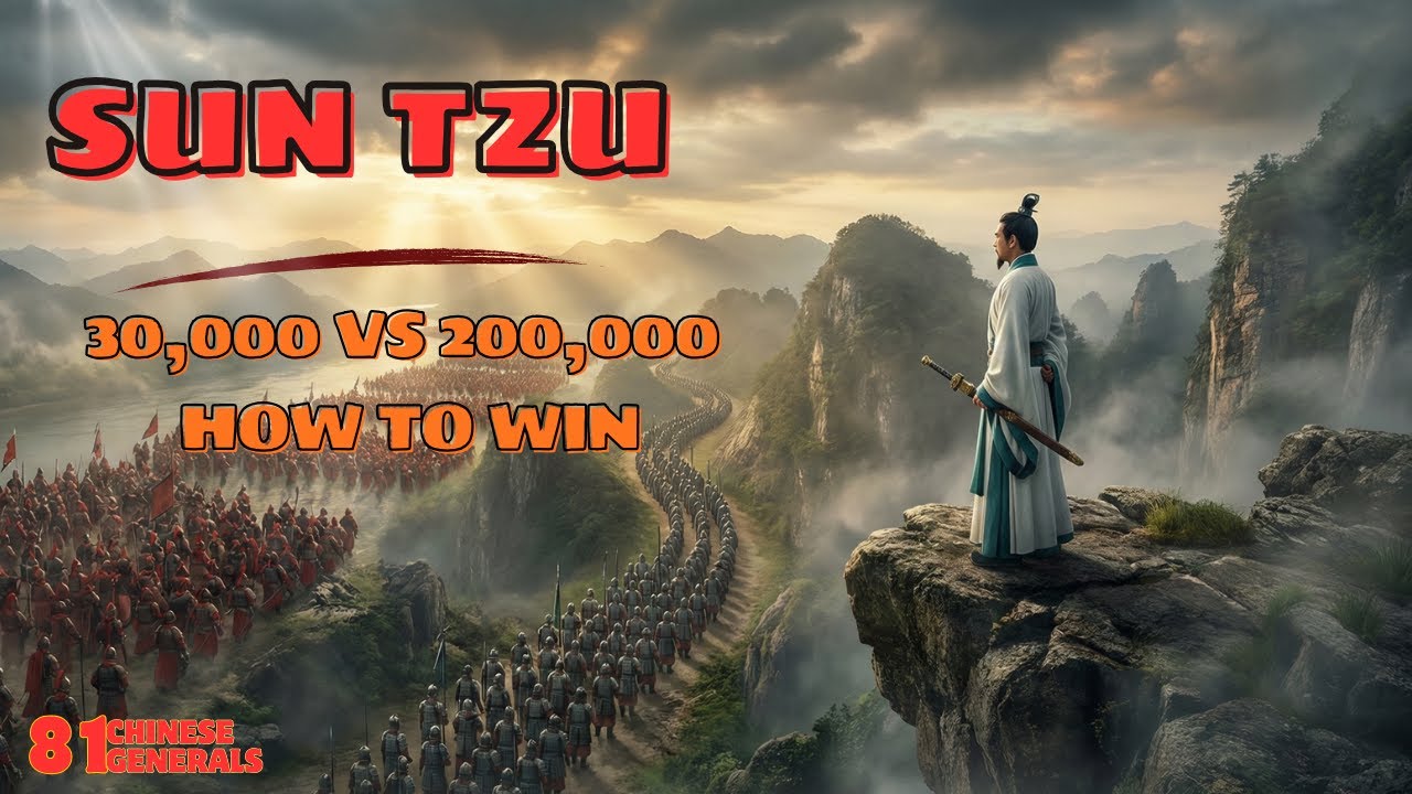 30,000 vs 200,000: How Sun Tzu Won the Impossible | Chinese Generals Quotes