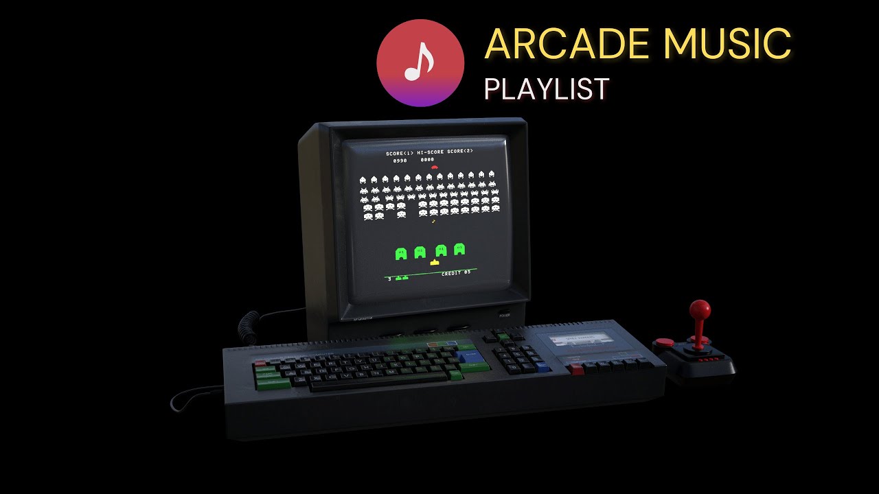 Звуки Atari с музыкой, которая возвращает старые воспоминания / плейлист аркадной музыки