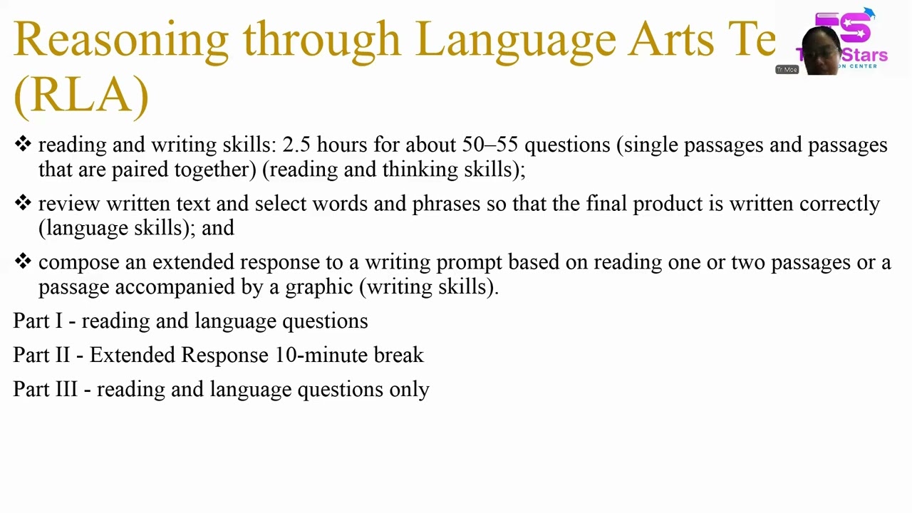 GED RLA  knowledge sharing