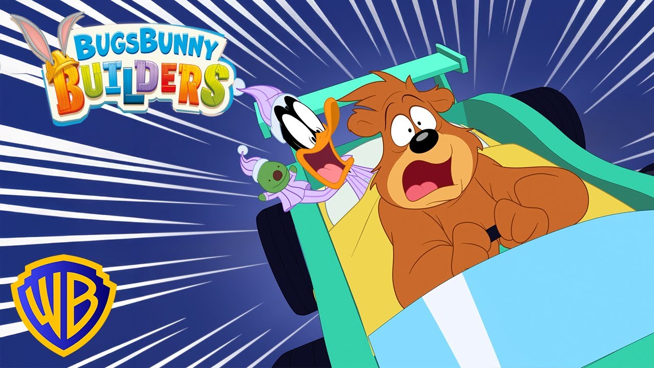 Cama de Carro de Corrida Emocionante! 😴🏎 | Bugs Bunny Builders 🇧🇷 | @WBKidsBrasil​