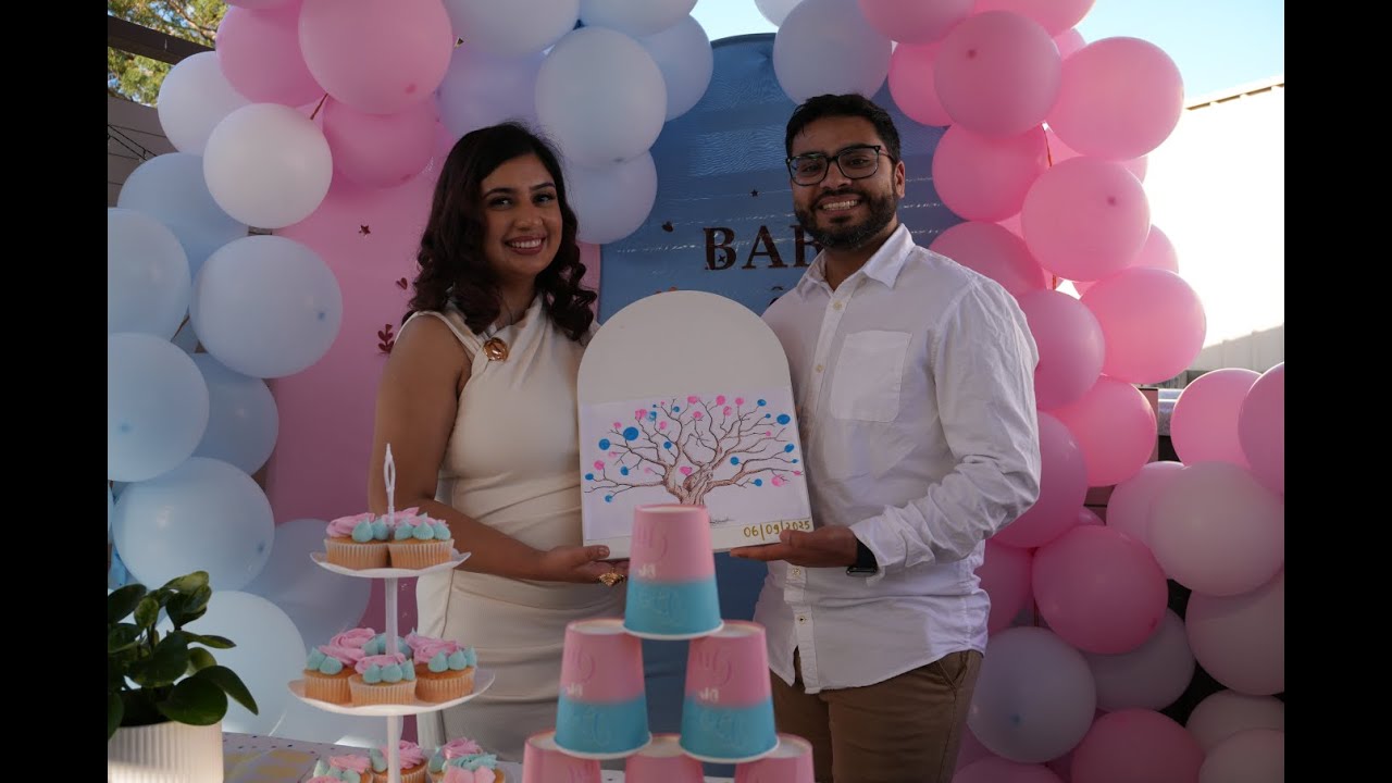 The Moment Is Here! Shailendra & Aashika Reveal Their Baby’s Gender 💙💗