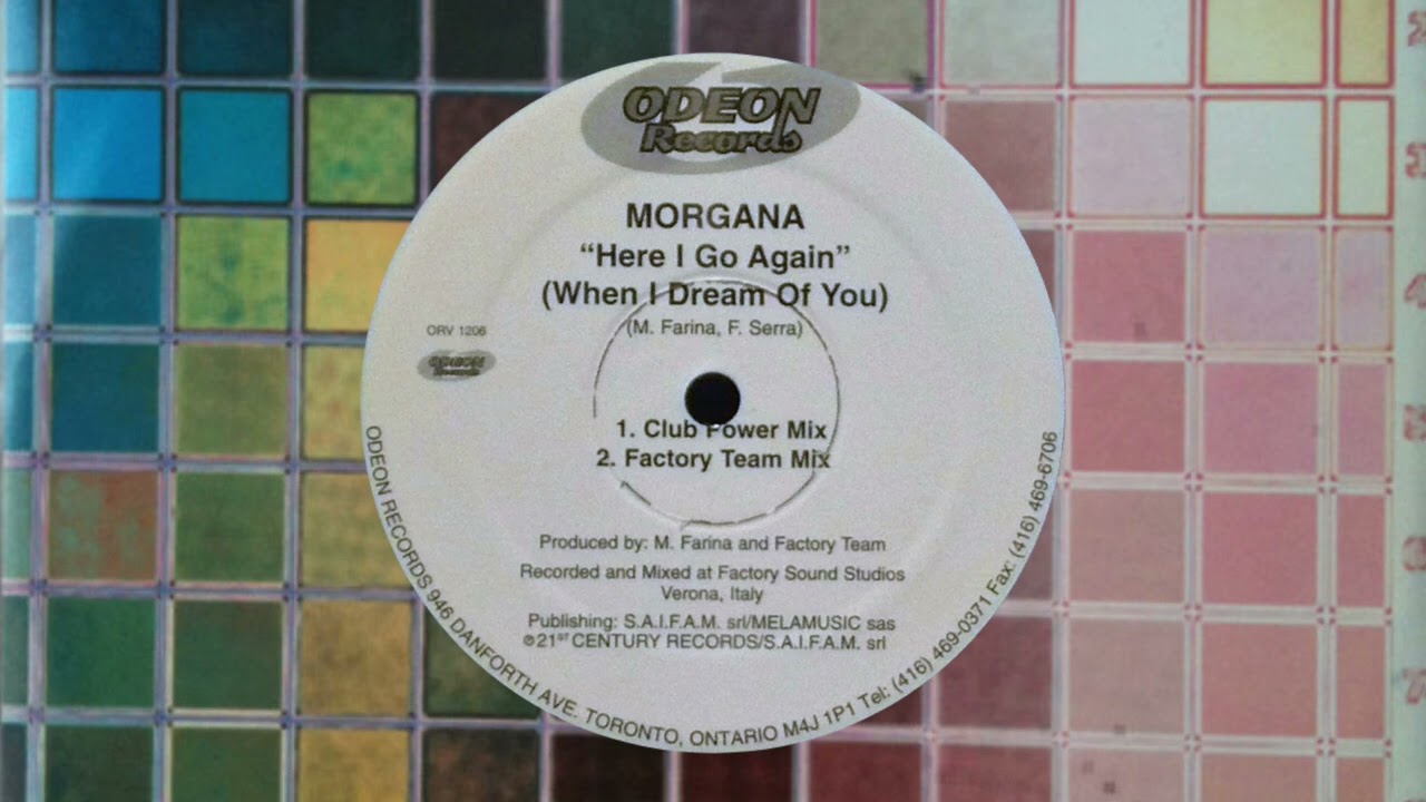 Morgana - Here I Go Again (When I Dream Of You) (Club Power Mix)
