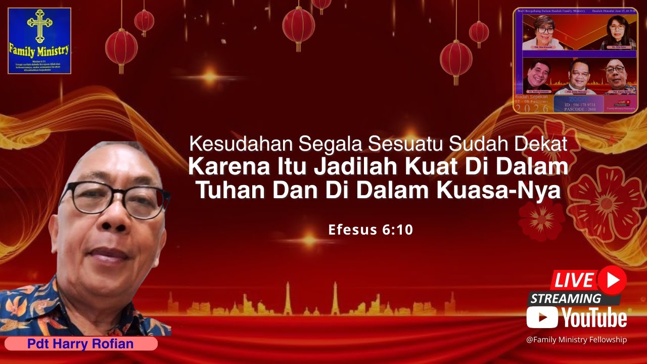 Jadilah Kuat Di Dalam Tuhan Dan Di Dalam Kuasa-Nya | Pdt Harry Rofian (Manado)