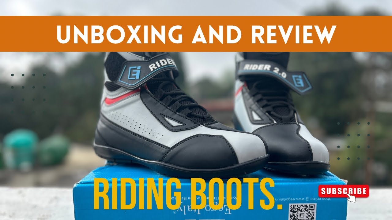 Unboxing and review of Ego Italy bikers boots. Cheap riding boots at Rs 1500 only .  Worth of money