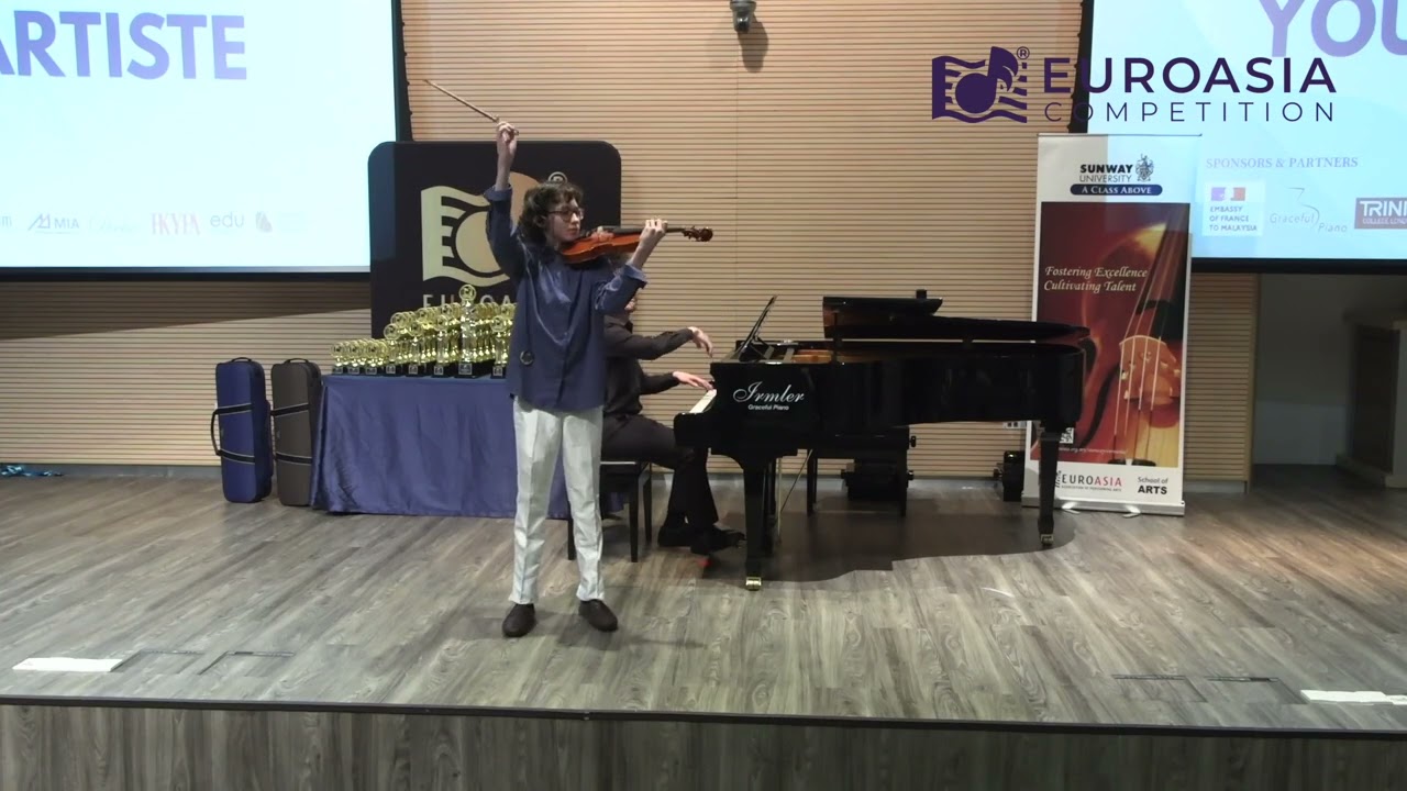 Andrei Slobodyanyuk(Online Preliminary Round, Singapore)| Young Artiste | First Prize