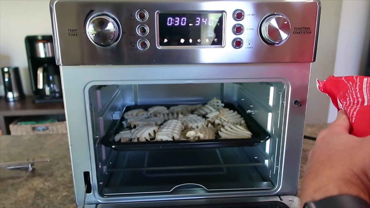 Kitcher 26.5 Quart Air Fryer Oven Unboxing and Review - Healthy Recipe Channel