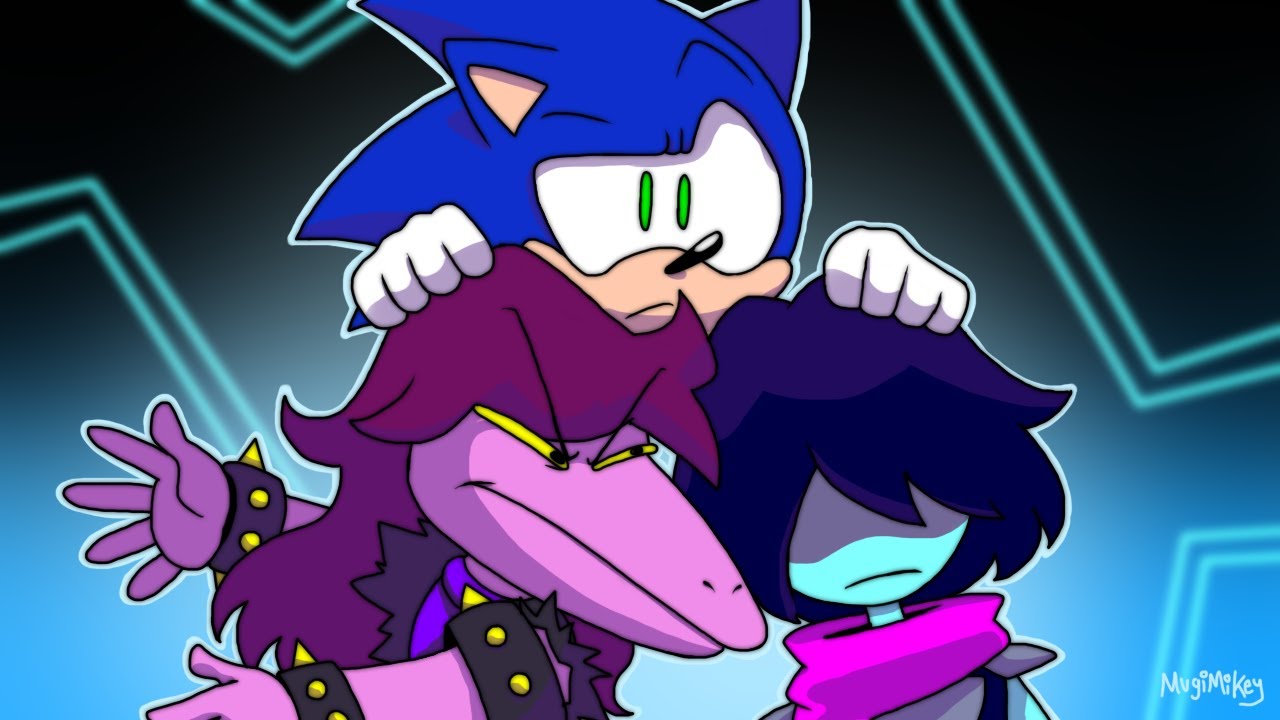 Sonic Meets Kris and Susie from Deltarune (Kris Where Are We?)