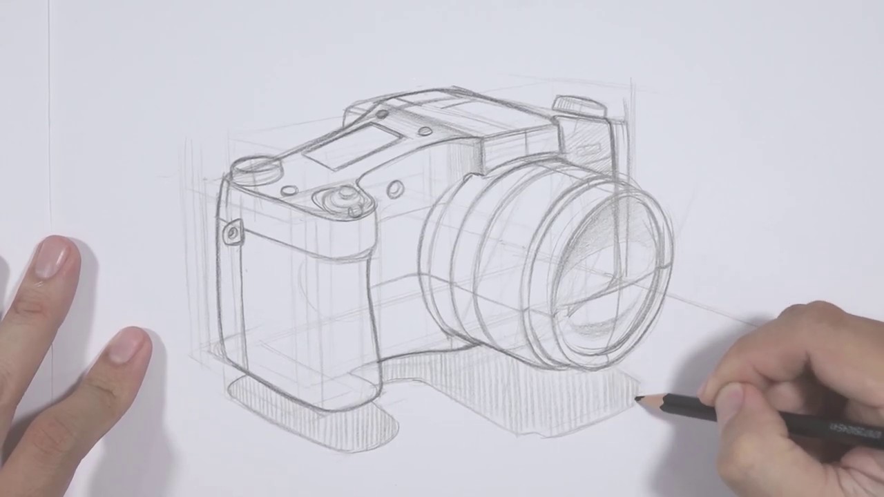 Sony RX10 | Industrial & Product Design Sketching