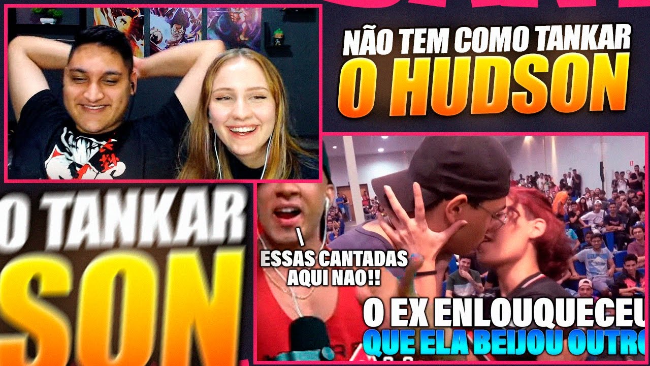 HUDSON REAGINDO O EX ENLOUQUECEU QUE ELA BEIJOU OUTRO!! Muca Muriçoca - REACT EM CASAL