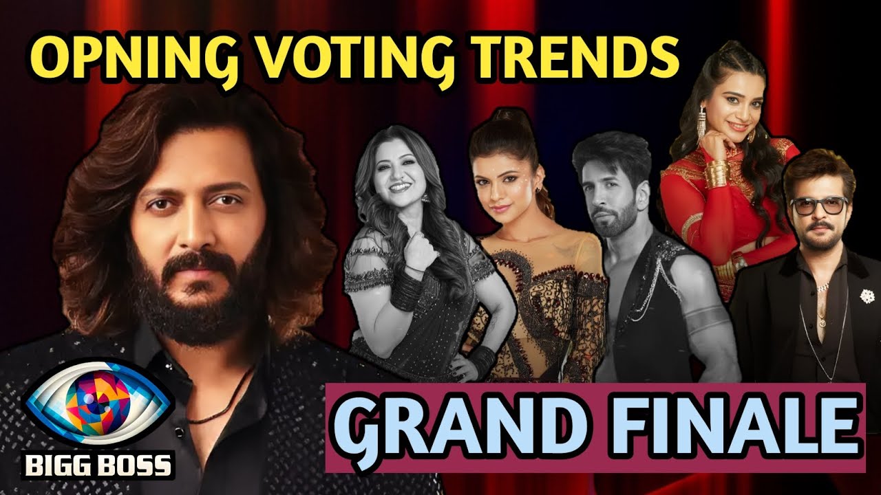 Bigg Boss Marathi 6 Grand Finale Opning Voting Trends | Riteish Deshmukh