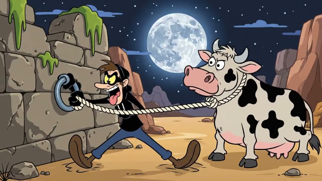 Thief on Old MacDonald's Farm: A Farm Animal Rescue Story! 🚓