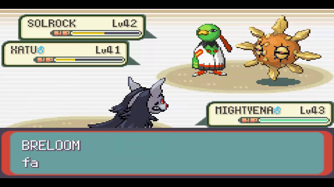 Pokemon Emerald: Gym Leaders Tate and Liza