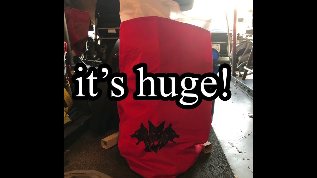 I got my new Cerberus sandbag today! Team I Can! Can You?