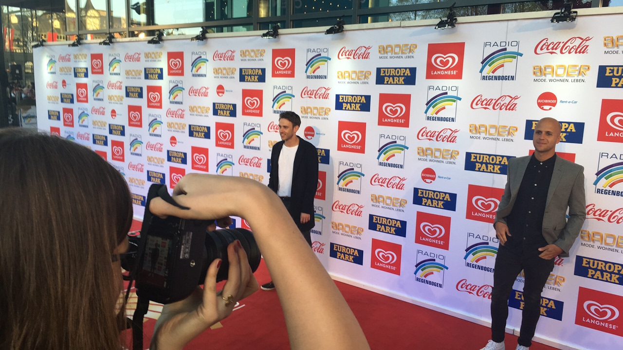 Clueso beim Radio Regenbogen Award