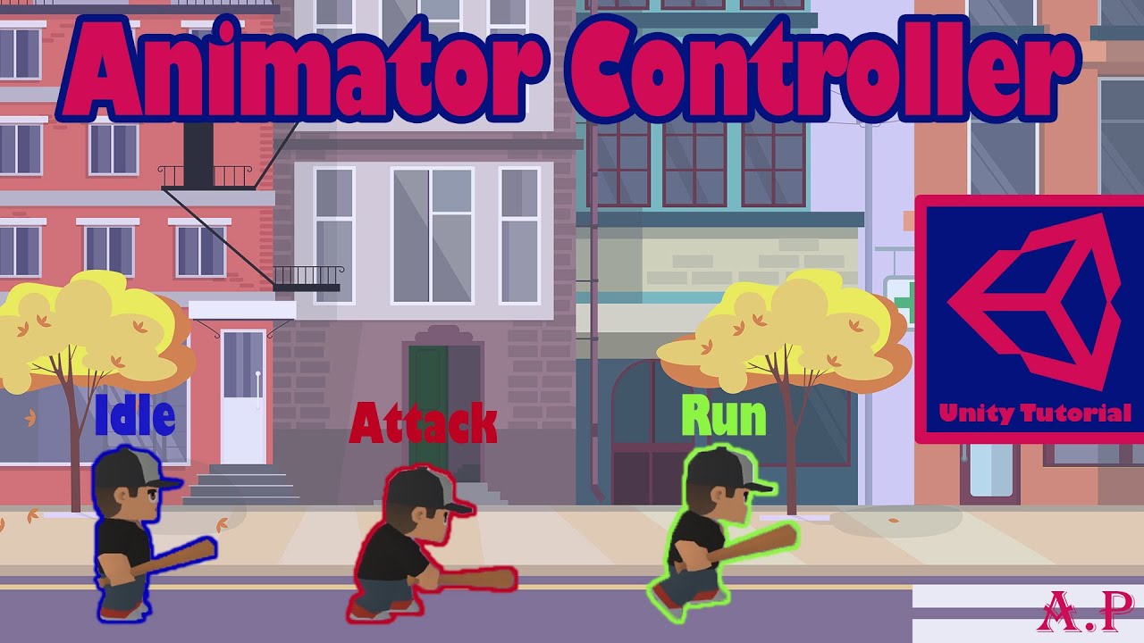 Animator Controller in Unity  (انیماتور کنترلر در یونیتی) | Unity Tutorial | آموزش یونیتی