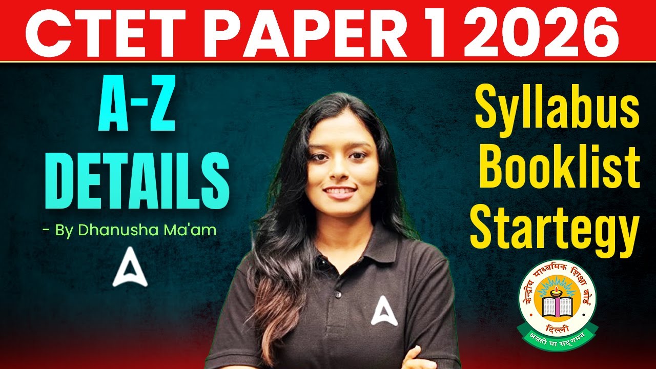 CTET Syllabus 2025 Tamil | CTET Paper 1 Syllabus, Booklist and Preparation Strategy in Tamil