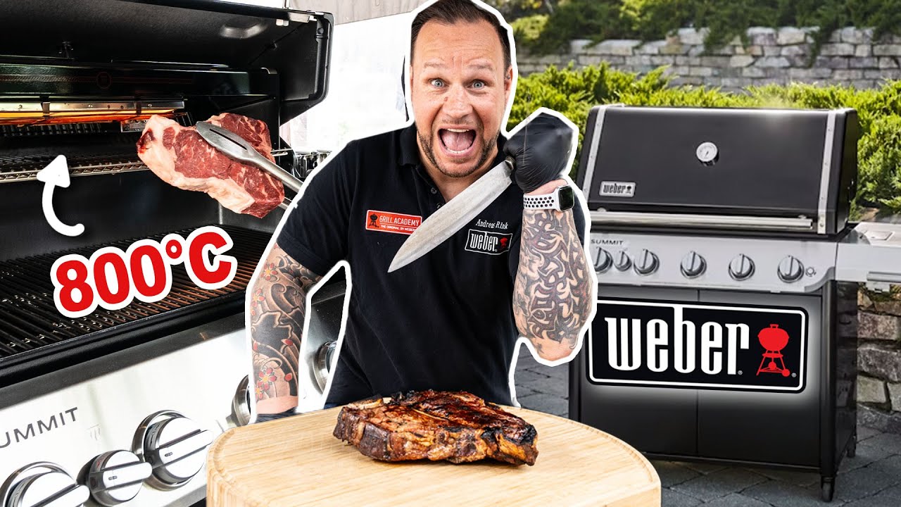 Wir testen den neuen Weber SUMMIT FS38E! Was kann die 800°C-Zone? 🔥