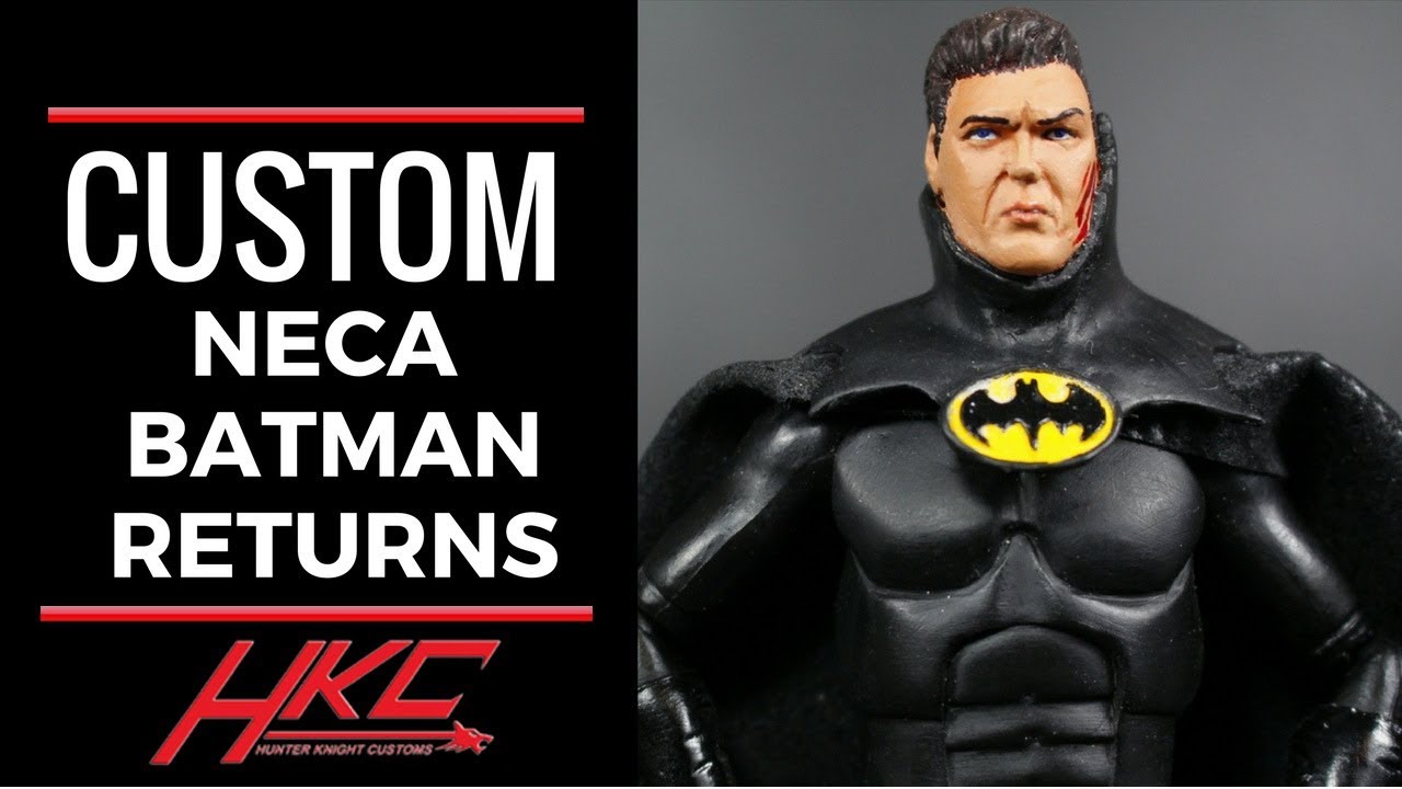 Custom Neca BATMAN RETURNS action figure by Hunter Knight Customs