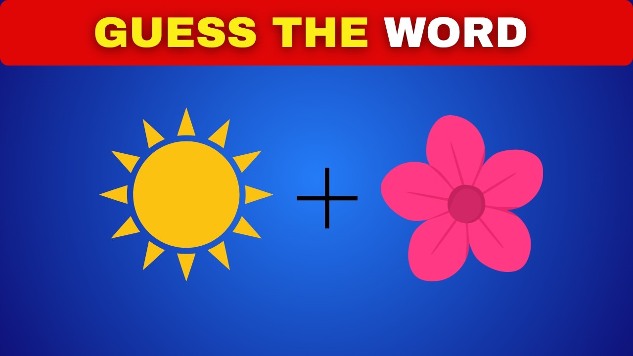 Can You guess The Words By Emojis? IQ Challenge