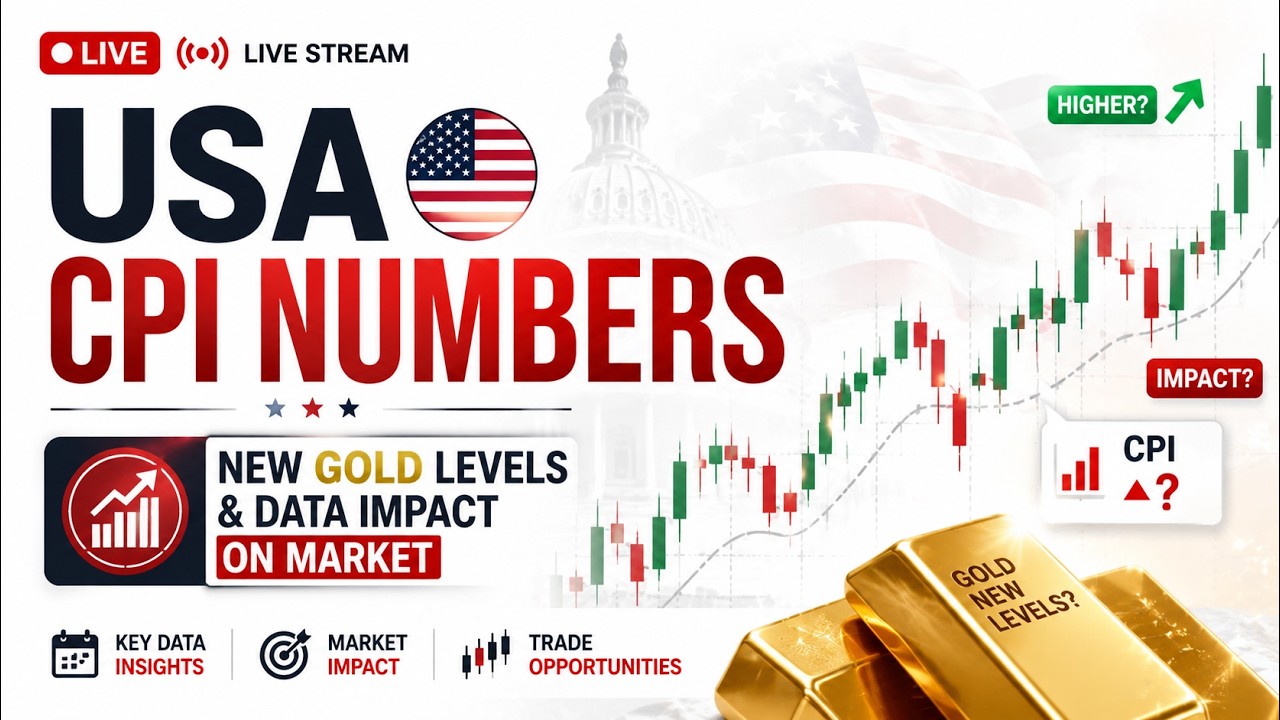 LIVE US CPI COVERAGE | Inflation Numbers | Gold Analysis After Inflation Data