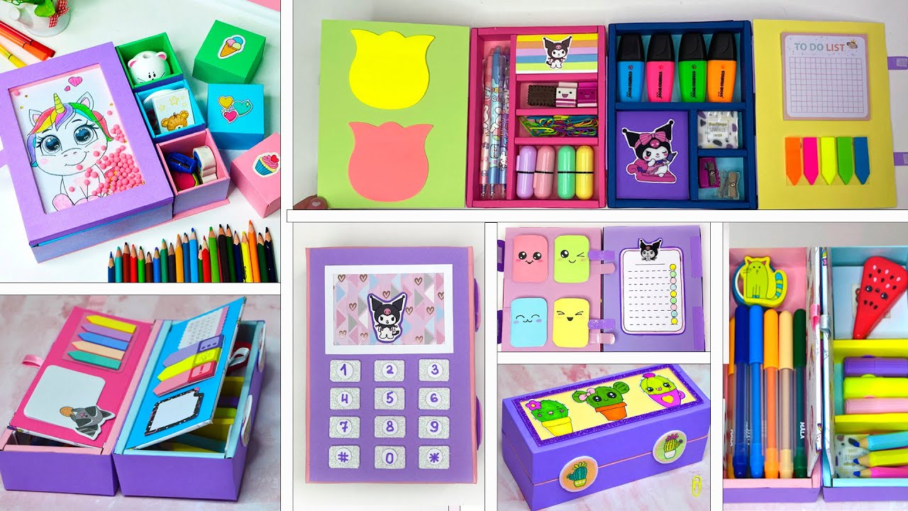 Beautiful and simple // Multifunctional storage organizers // Cardboard crafts