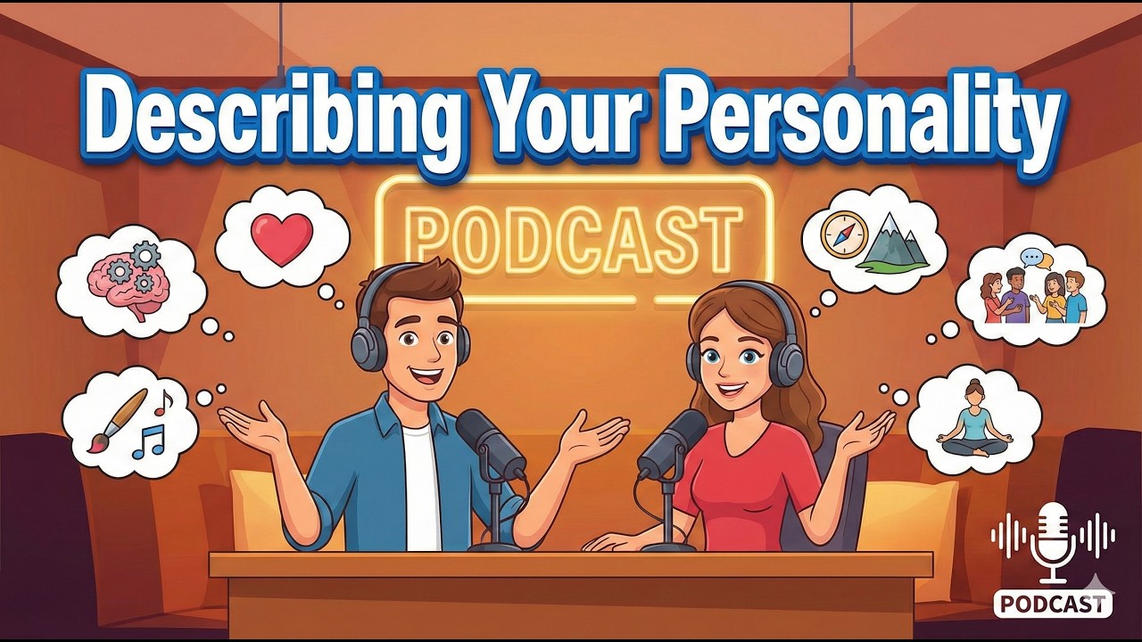 How to Describe Your Personality in English | Job Interview Vocabulary | English Podcast