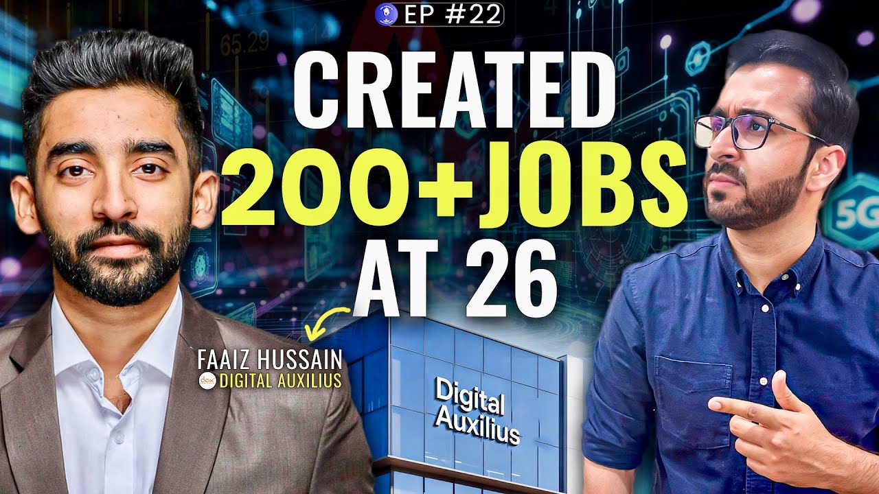 How a Lower-Middle-Class Kid Built a 200+ Employee Company in Pakistan | Ft. Faaiz Hussain