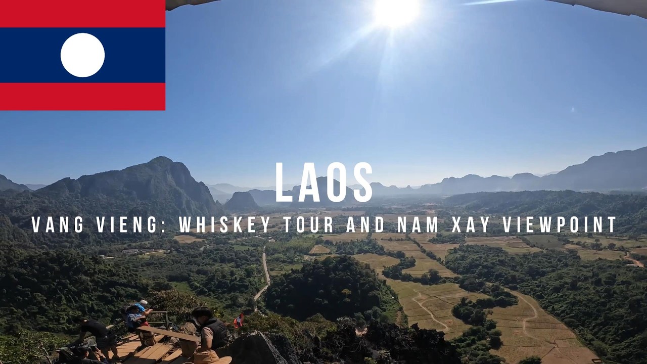 🇱🇦 Laos Ep. 5 (Vang Vieng): STEEP 60-Min Hike With MAGNIFICENT Views!! Do it in 30 MINS?!
