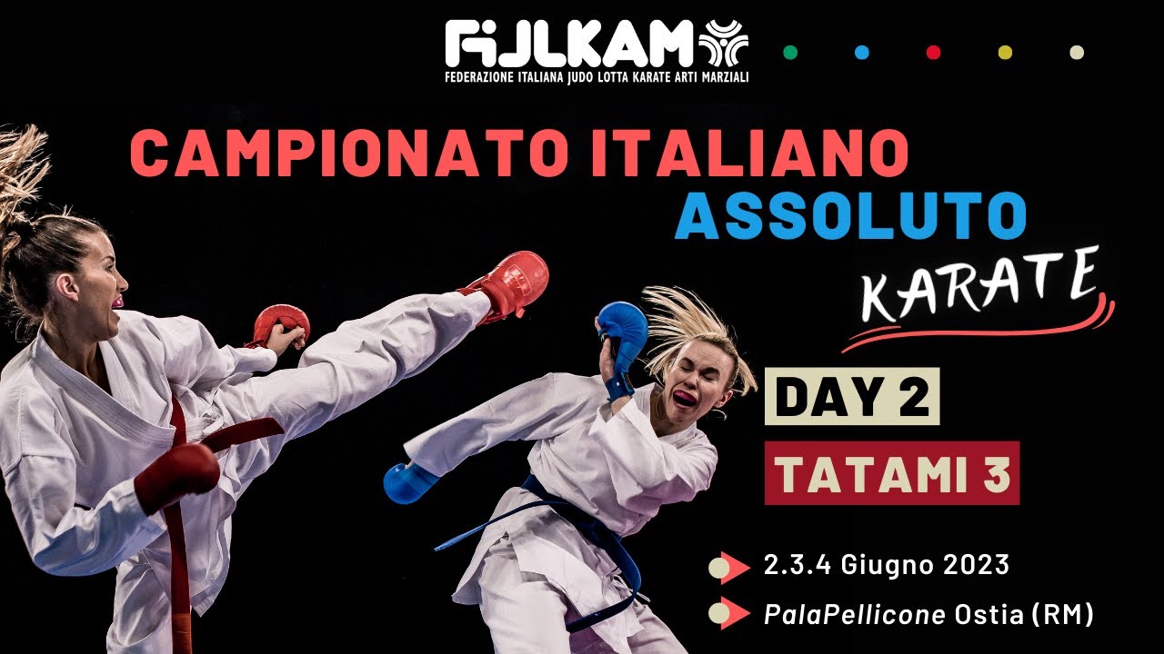🥋 Karate - Campionato Italiano Assoluto 2023 - Day2 - Tatami3