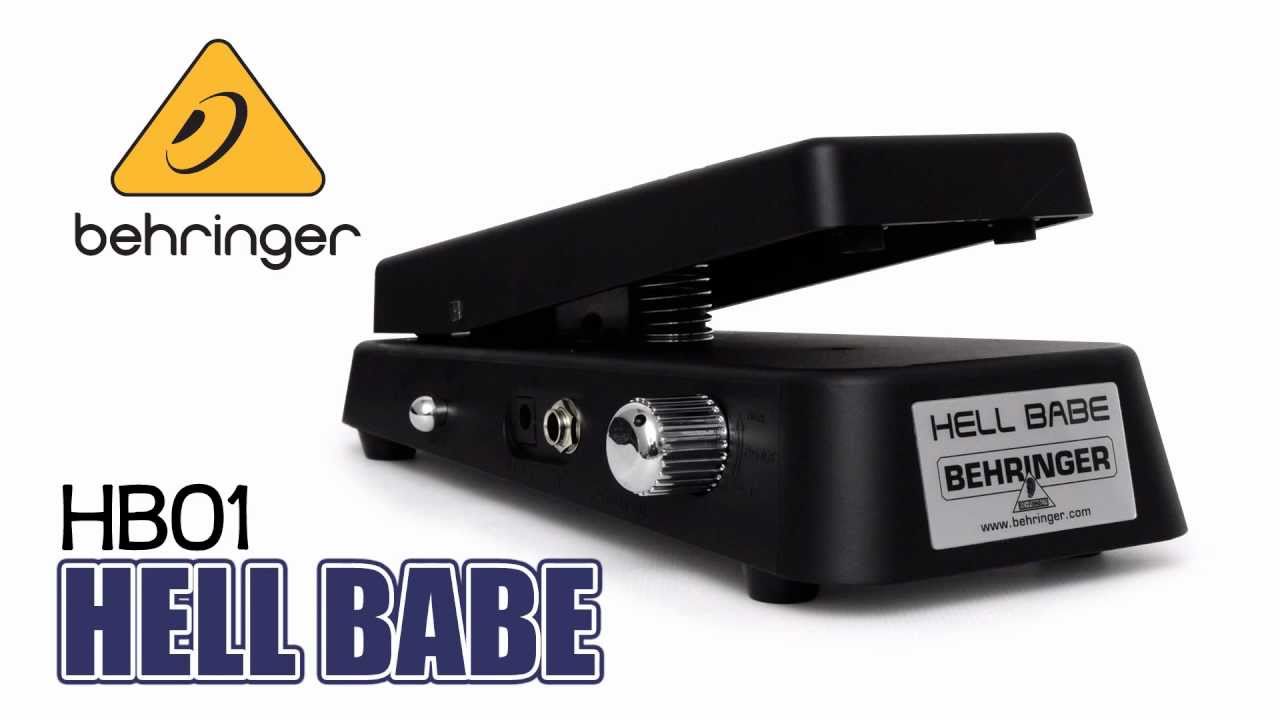 BEHRINGER / ギター用ワウペダル HB01 サウンドバリエーション