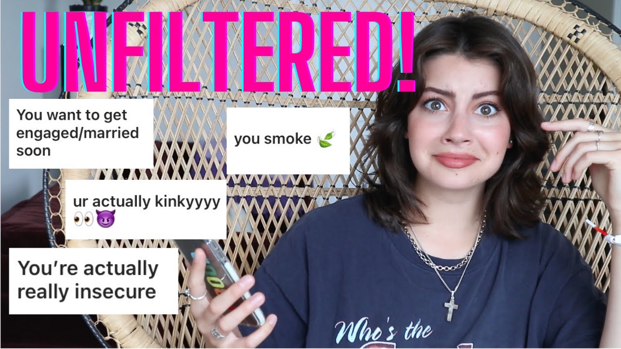 REACTING TO YOUR ASSUMPTIONS  *unfiltered version*