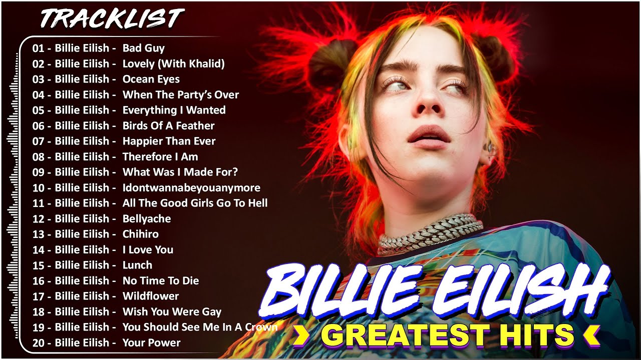 Billie Eilish Greatest Hits Full Album 2026 - Best of Billie Eilish 2026