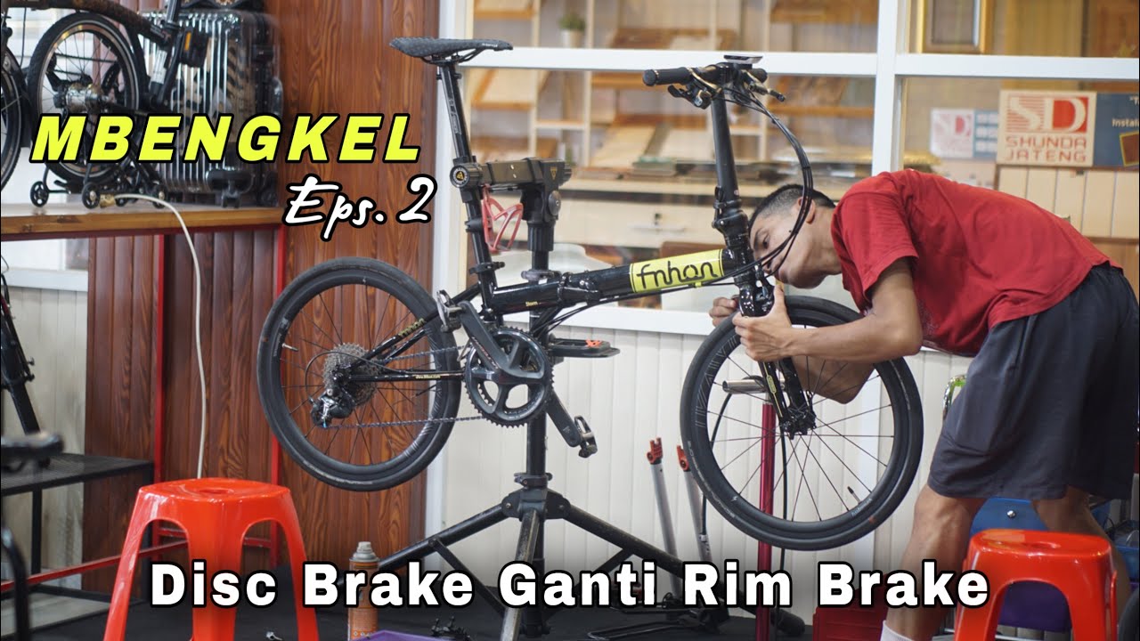 Disc Brake Replace Rim Brake - Repairing Eps 2 (SUBTITLED)