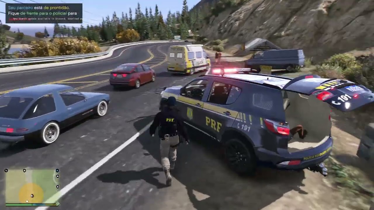 PRF/PR + PERSEGUIÇÃO NA RODOVIA ??// GTA 5 POLICIA //##