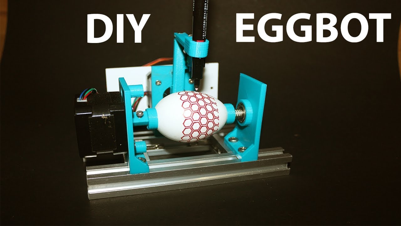 DIY Arduino based Eggbot | Egg Painting Machine