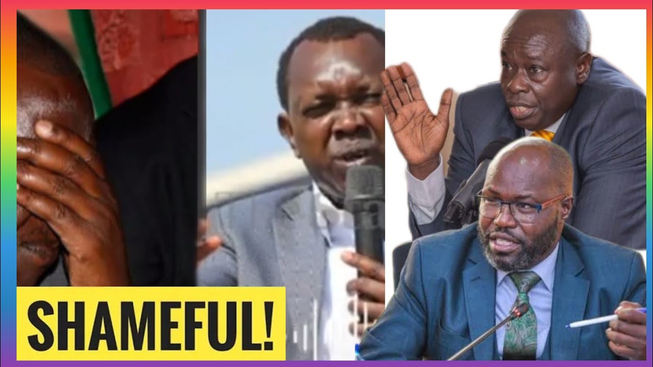 SHAME ‼️ OSCAR SUDI LECTURES GACHAGUA AGAIN LIKE A CLASS 2 DROPOUT| OVER MP NGENO'S DEATH