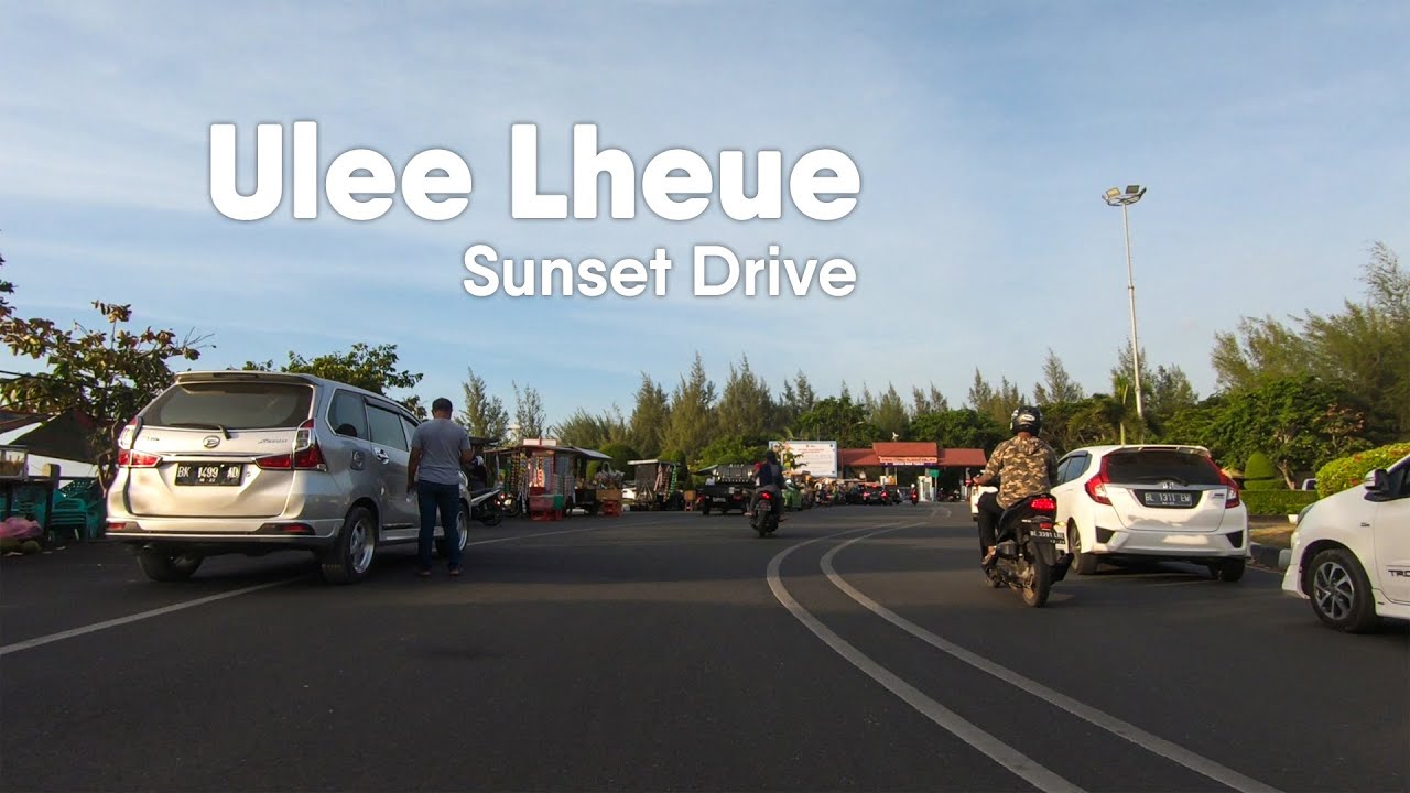 Jalan-Jalan Sore Menikmati Sunset Sepanjang Pantai Ulee Lheue, Banda Aceh 2020 [2K]