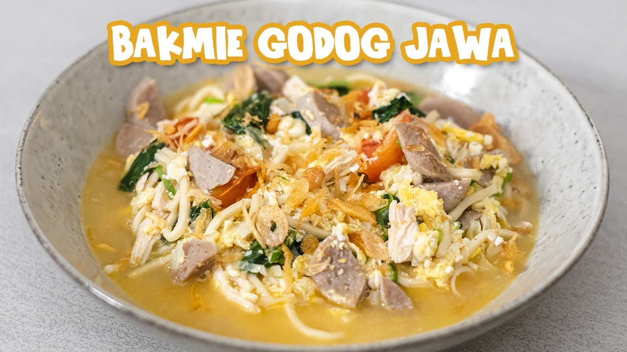 Tidak Mungkin Gagal ! Resep MIE GODOG Jawa Yang Gurih dan Enak