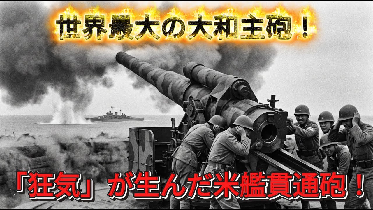 「狂人」と嘲笑された日本人技師──だが彼は“一発”で米戦艦の甲板を貫く砲を完成させた