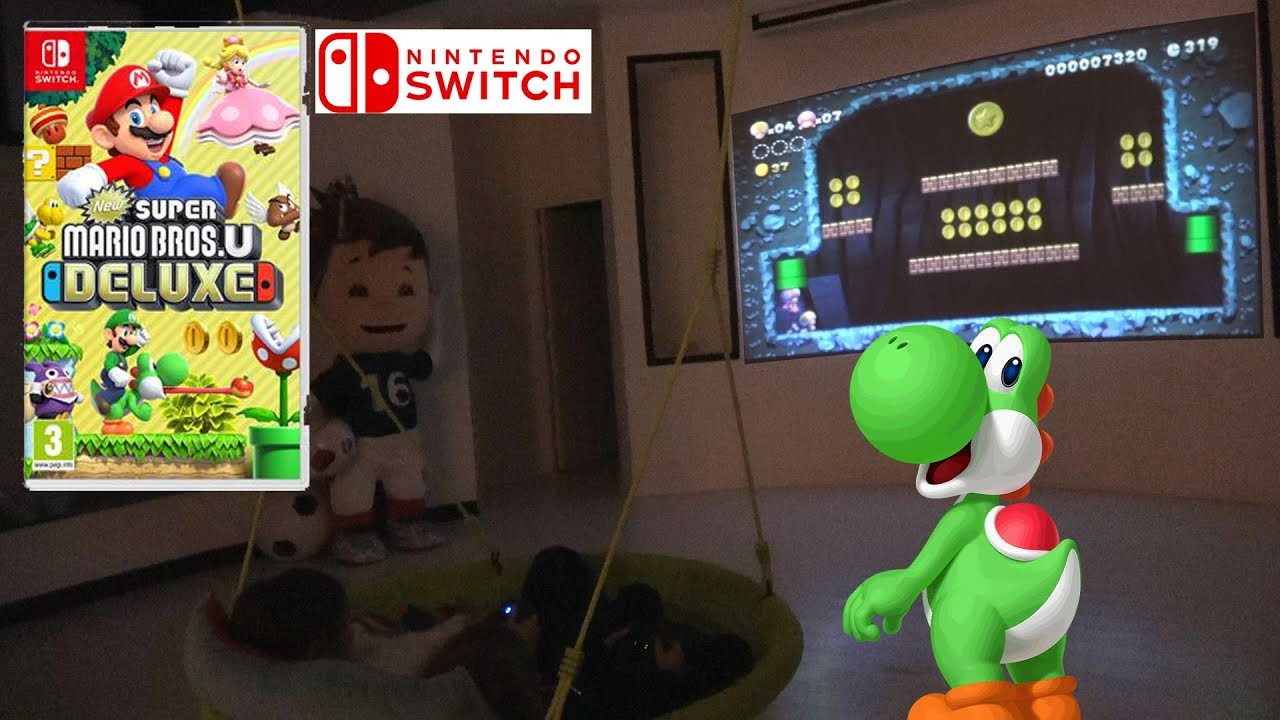 [SWITCH] NEW SUPER MARIO BROS U DELUXE sur Switch - Studio Bubble Tea Gaming