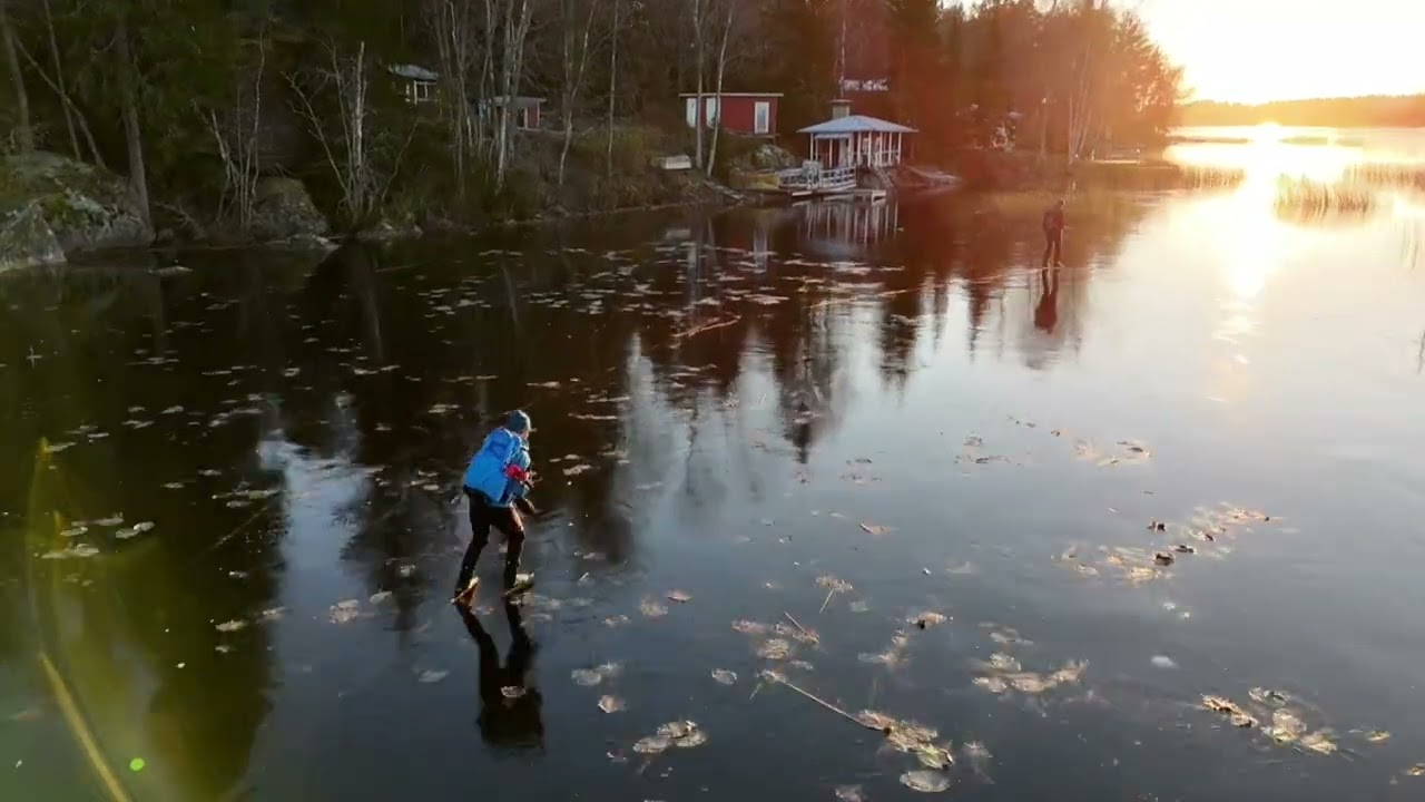 L&aring;ngf&auml;rdsskrinning, Karper&ouml;fj&auml;rden, Korsholm / Retkiluistelu, Mustasaari
