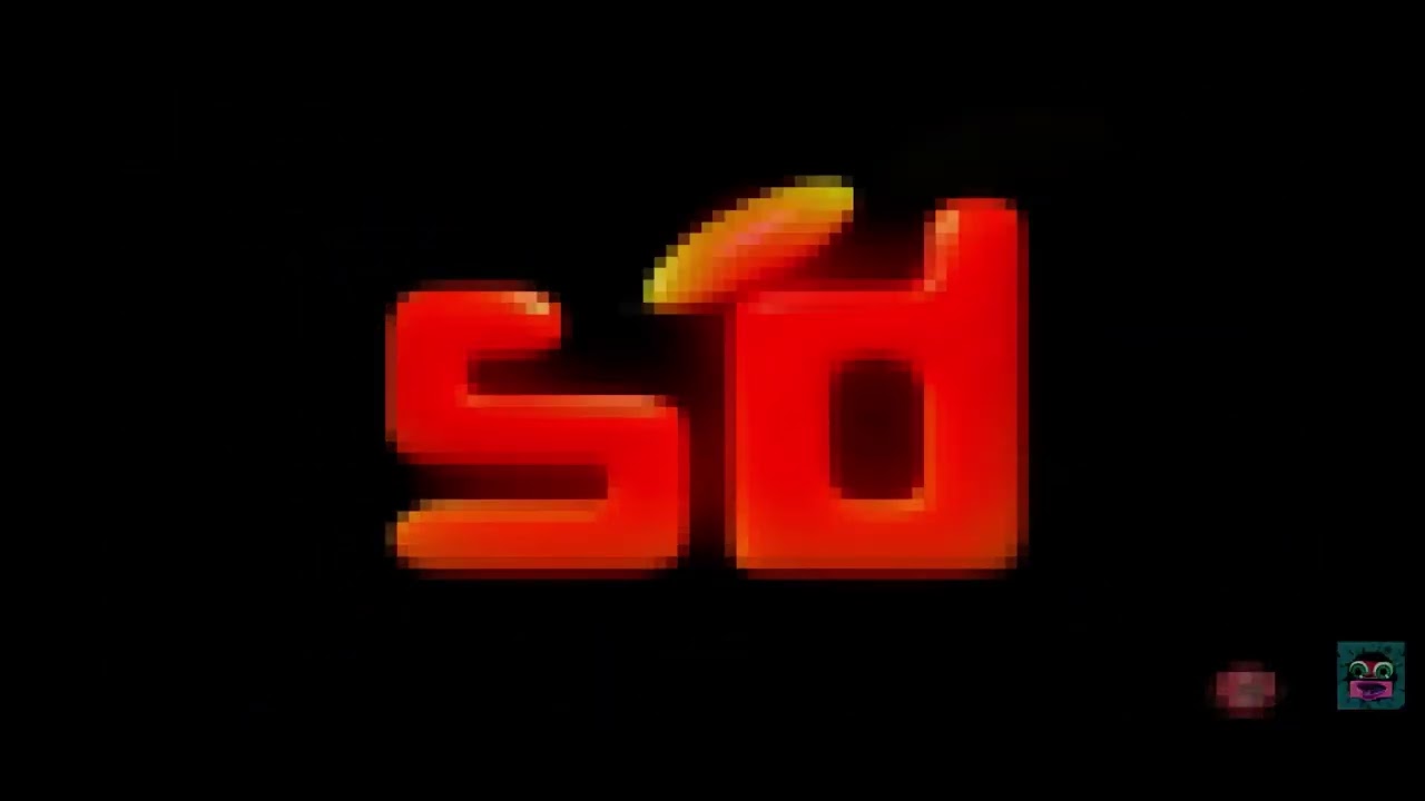 Sd Sabella dern entertainment 8-bit evil movie logo remake 