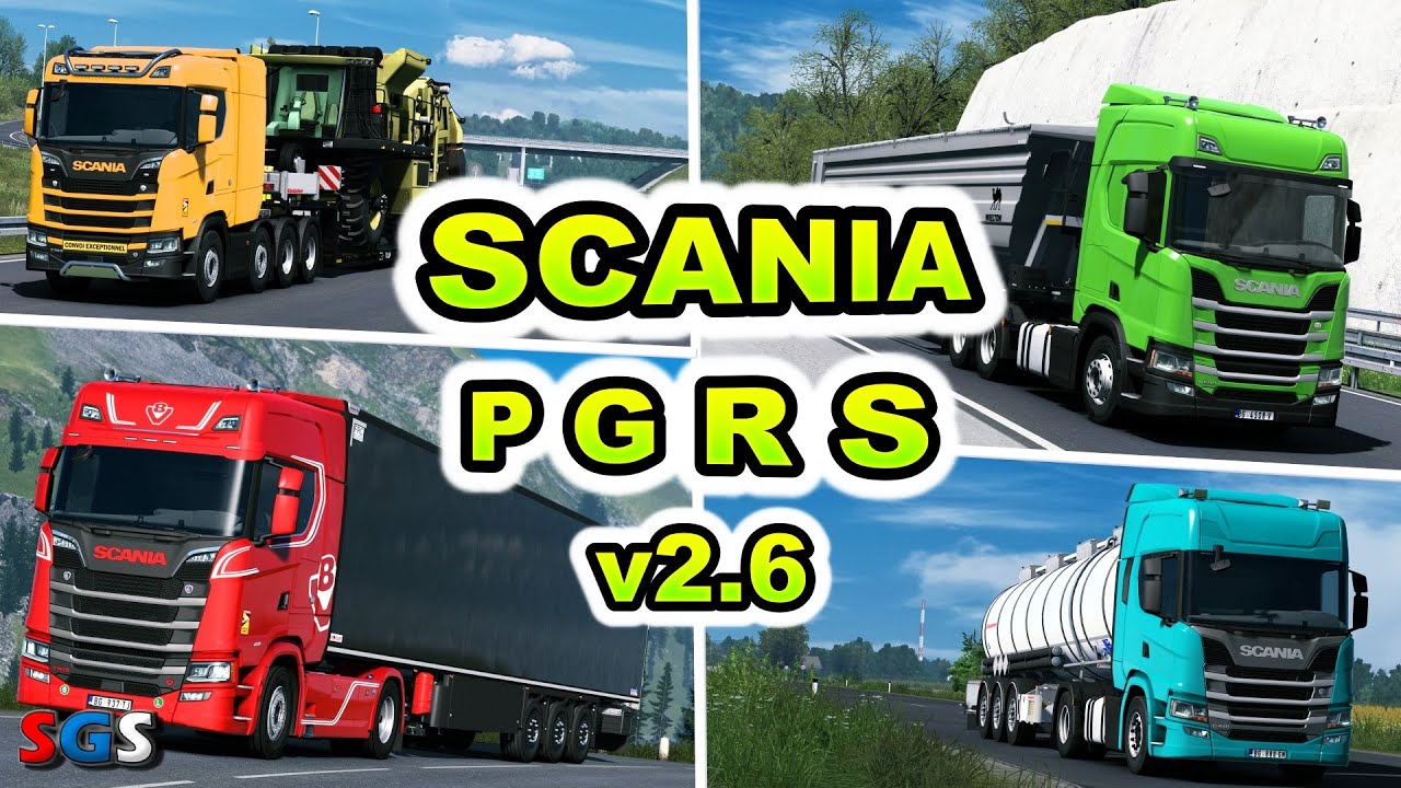|ETS2 1.54| Next Generation Scania P G R S v2.6 by Eugene