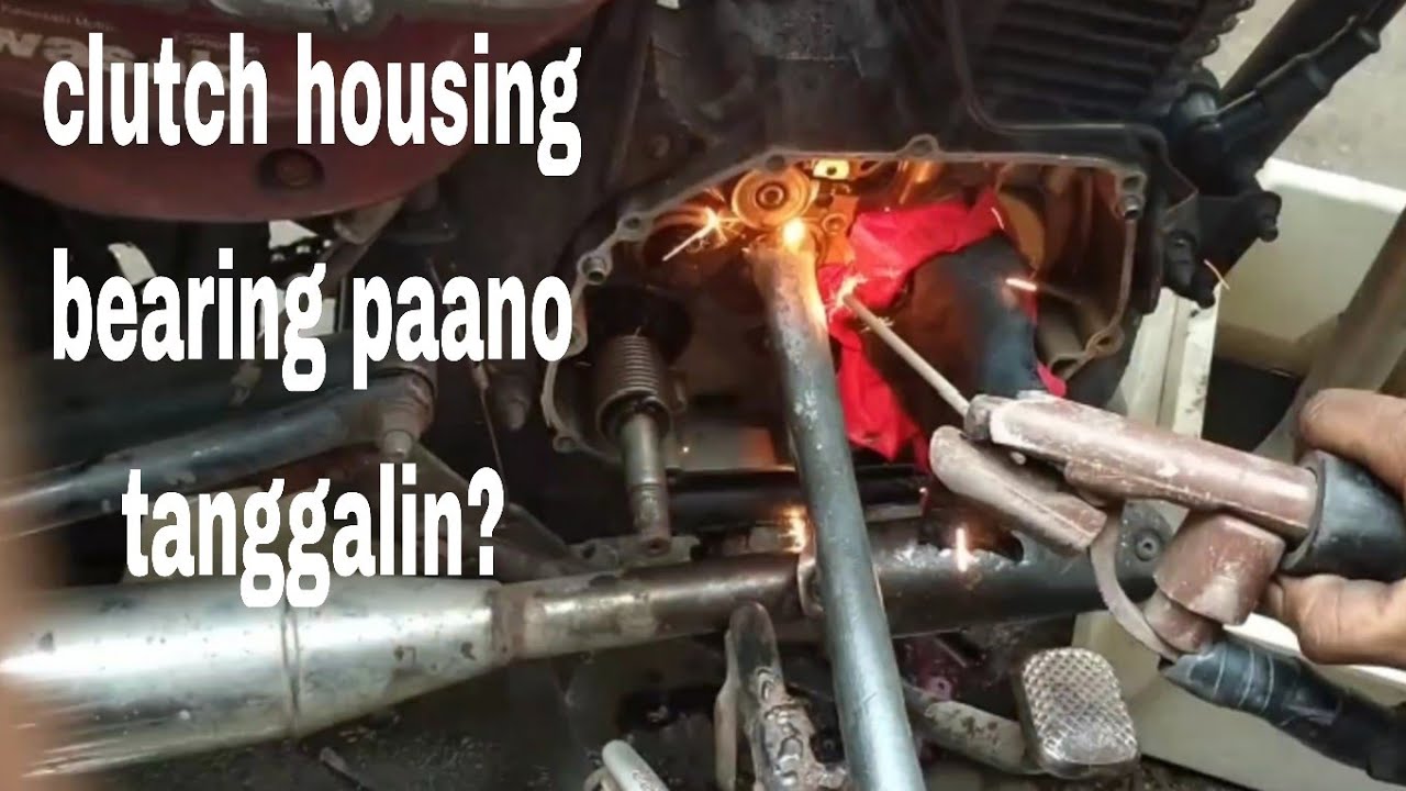 paano tanggalin ang sirang clutch housing bearing sa madaling paraan.