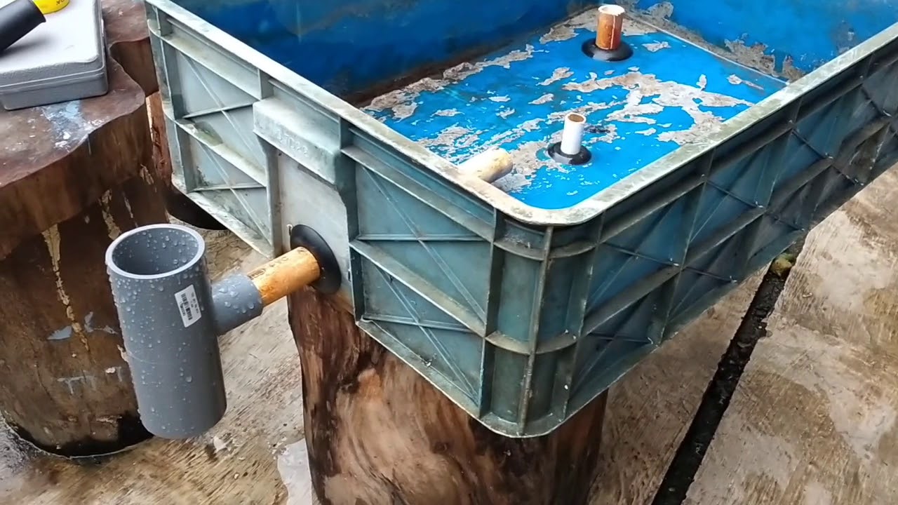 External Bell Siphon for Aquaponic Media Filled Bed
