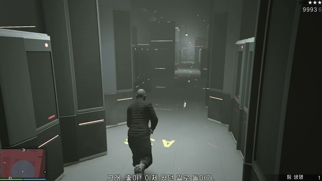 gta5 인핸스드 정보약탈 '서버 팝' 영상