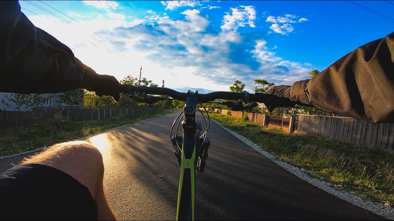 Cum se merge pe bicicleta cand ai pana?!