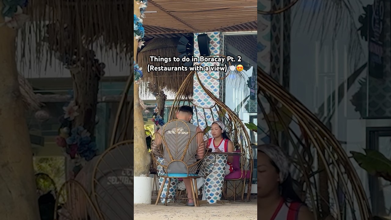 Best restaurants *with a view* in Boracay, Philippines (top places to eat!) 🍽️🤤🏝️